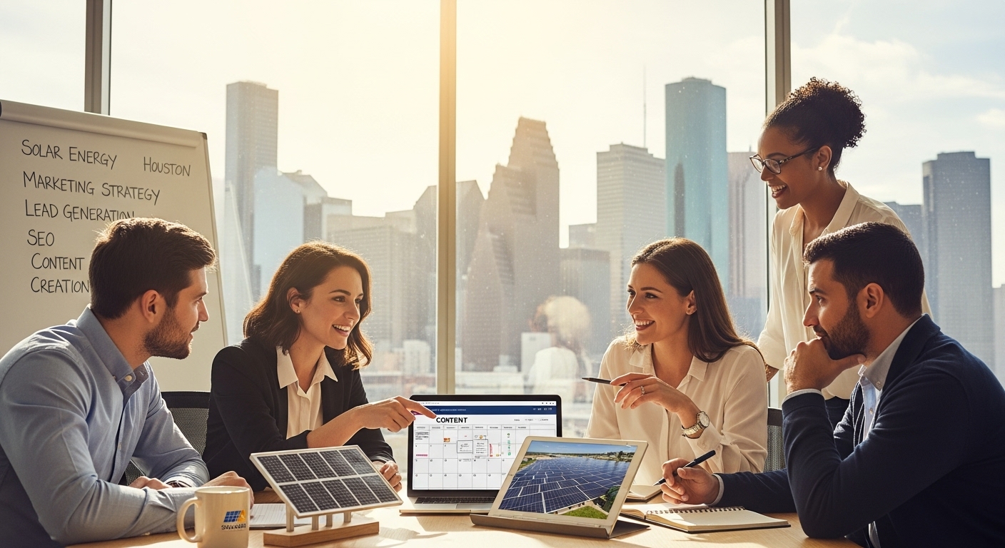 Content Marketing for Solar Companies in Houston, TX | SunLead SEO