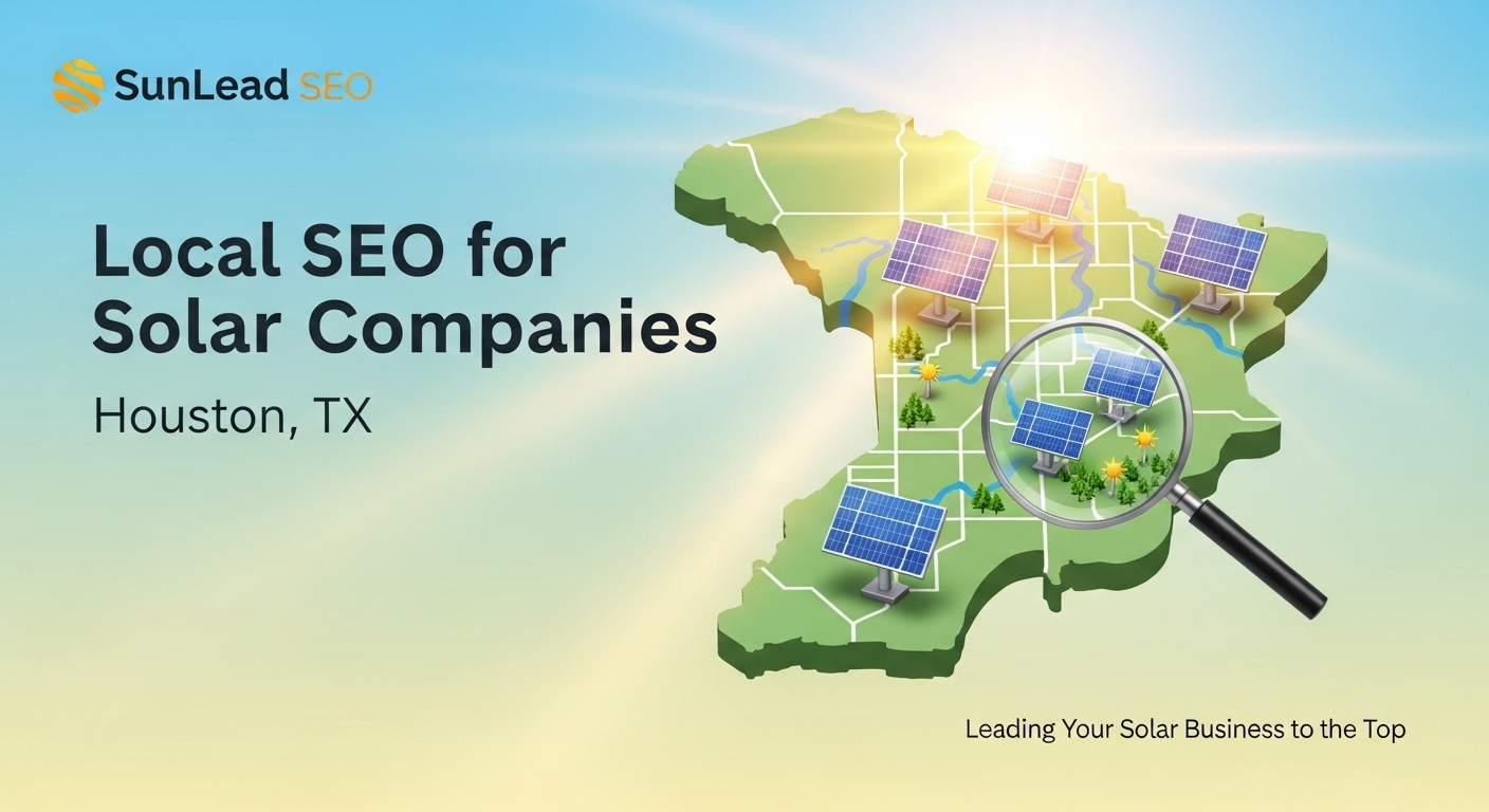 Local SEO for Solar Companies in Houston, TX SunLead SEO
