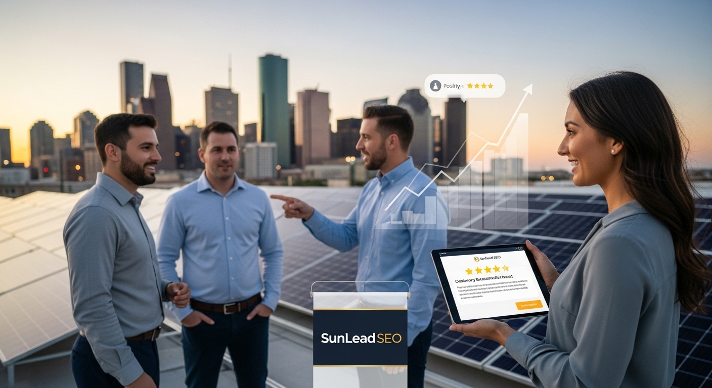Reputation Management for Solar Companies in Houston, TX SunLead SEO